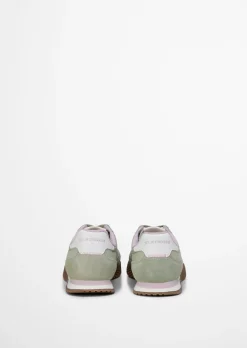 Sneaker Model Gustafina aus Leder und Nylon