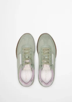 Sneaker Model Gustafina aus Leder und Nylon