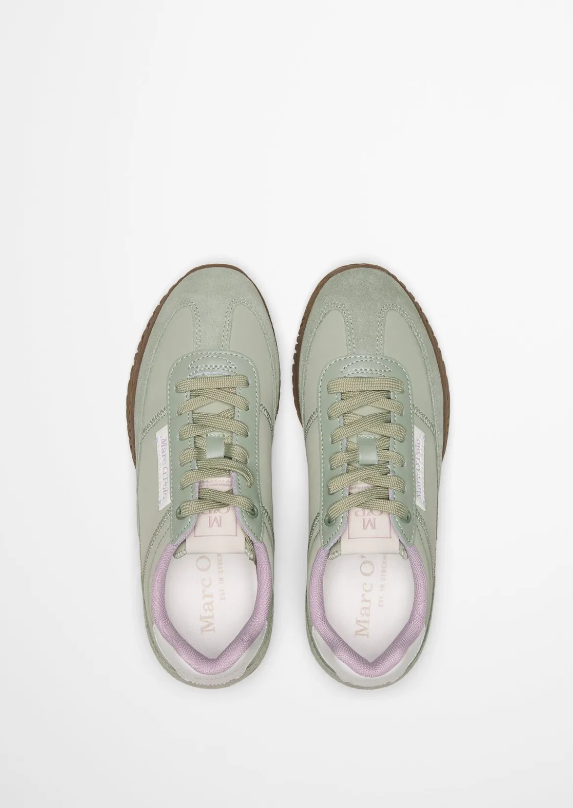 Sneaker Model Gustafina aus Leder und Nylon