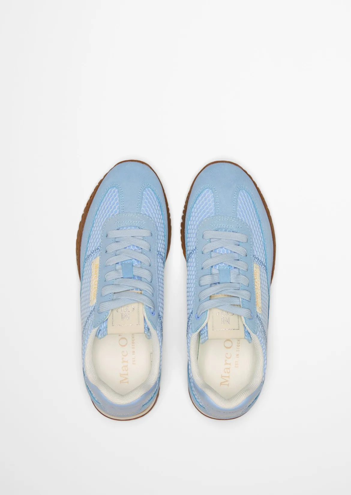 Sneaker Model Gustafina aus Leder und Polyester