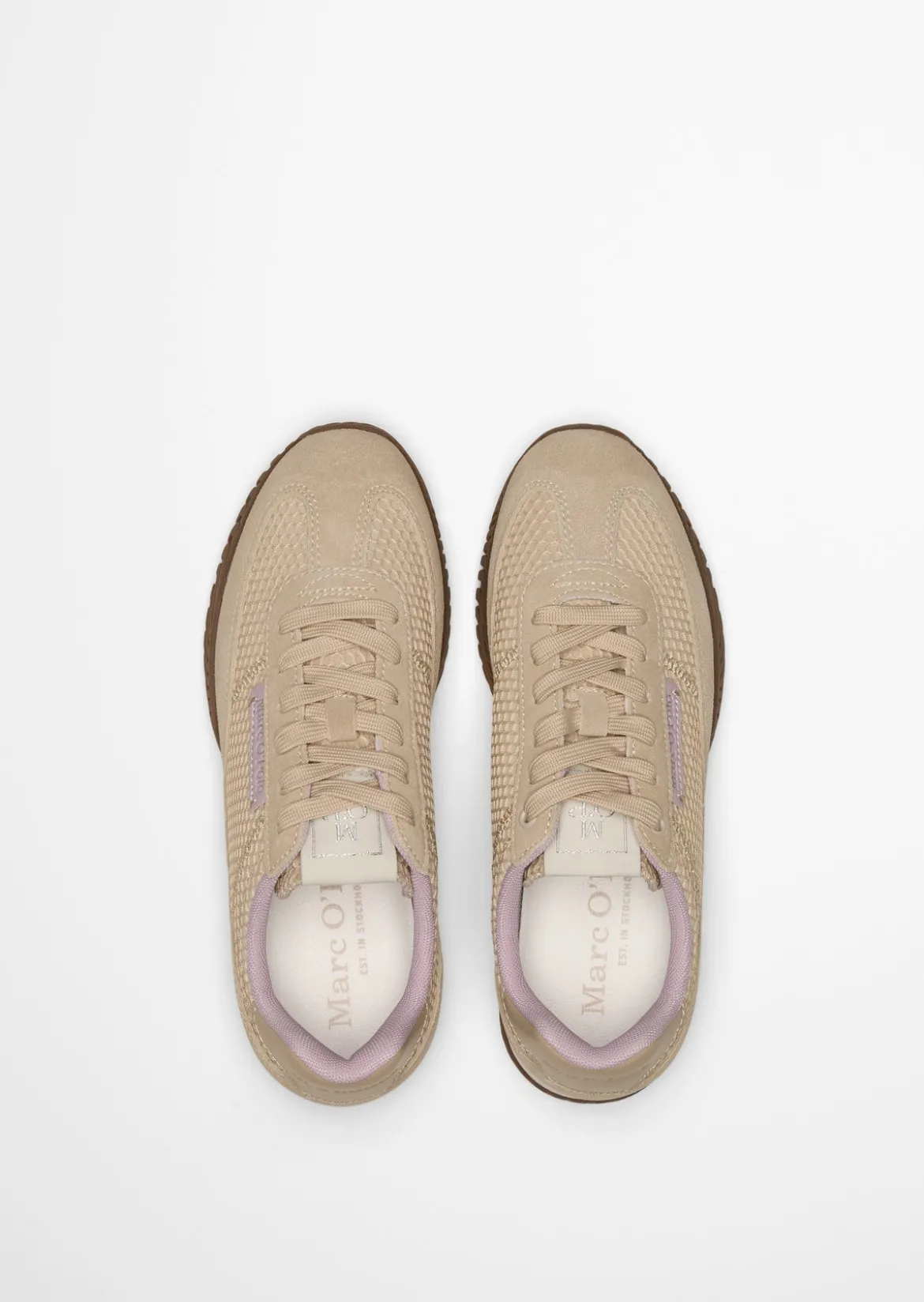Sneaker Model Gustafina aus Leder und Polyester