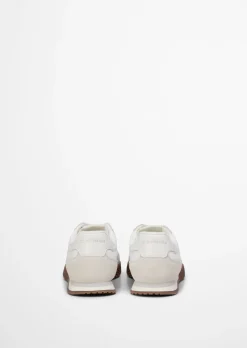 Sneaker Model Gustafina aus Leder und Nylon