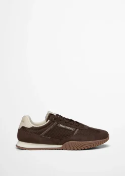 Sneaker Model Gustafina aus Leder und Polyester