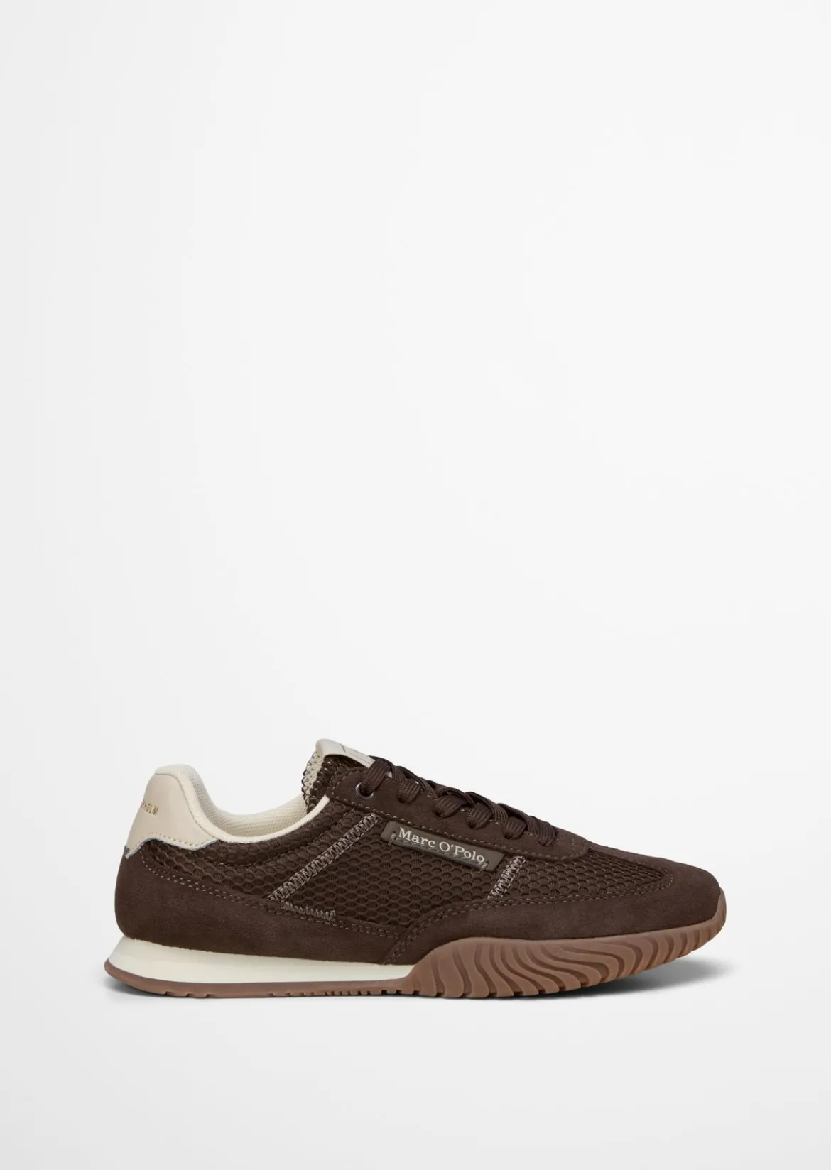 Sneaker Model Gustafina aus Leder und Polyester