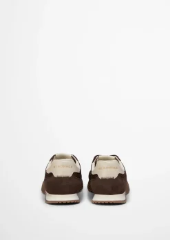 Sneaker Model Gustafina aus Leder und Polyester