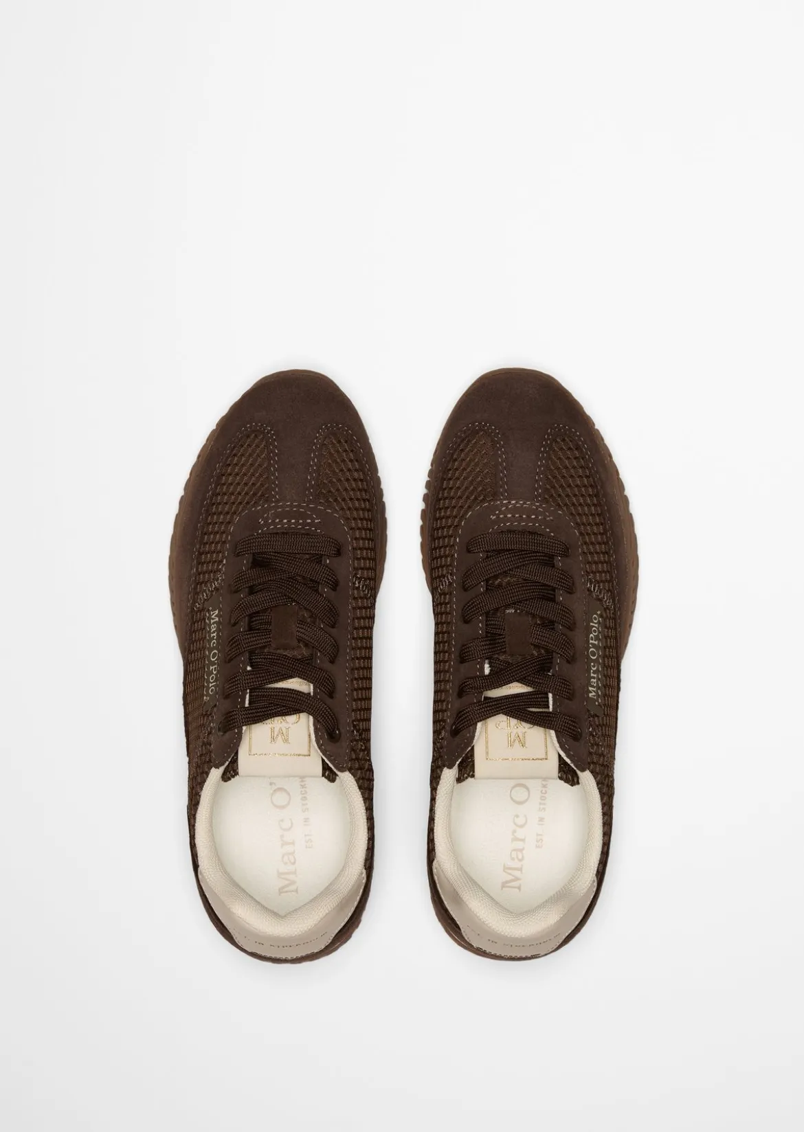 Sneaker Model Gustafina aus Leder und Polyester