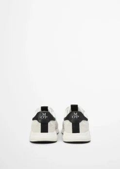 Sneaker Model Josef aus Mesh und Veloursleder