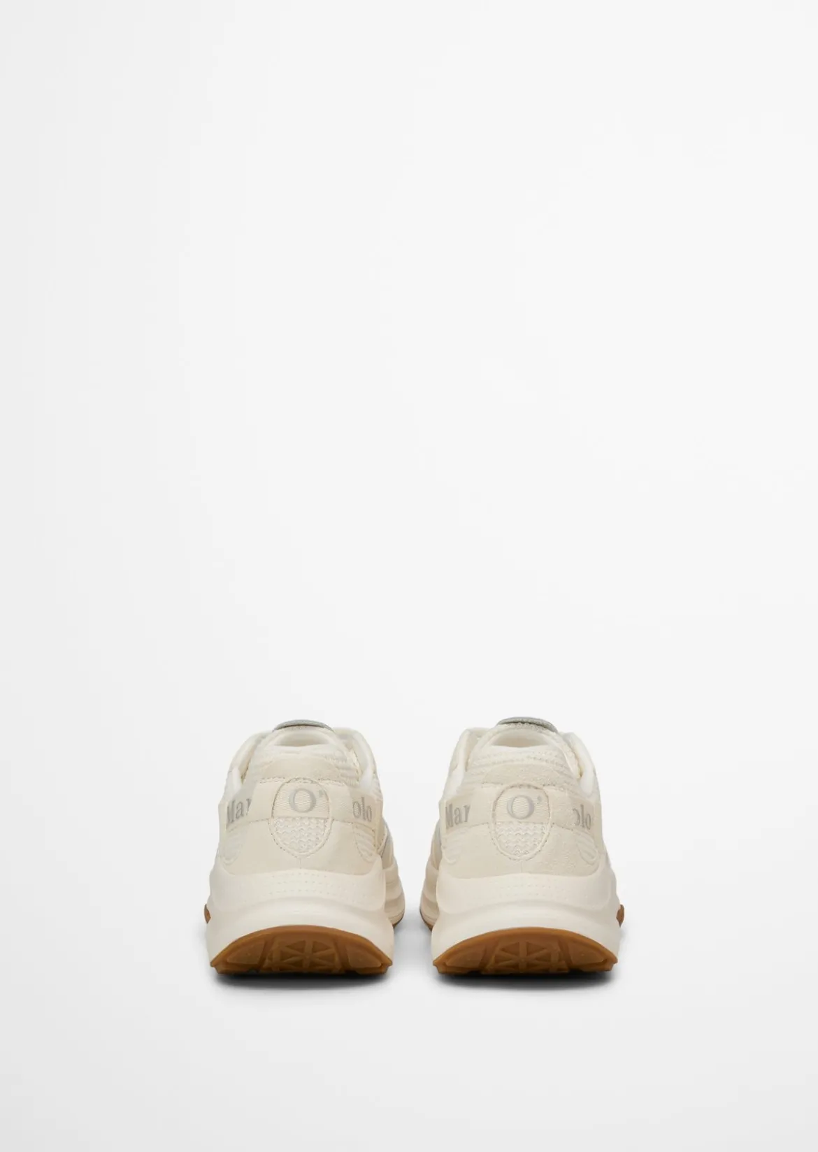 Sneaker Model Liv aus Rindleder mit Mesh-Einsatz