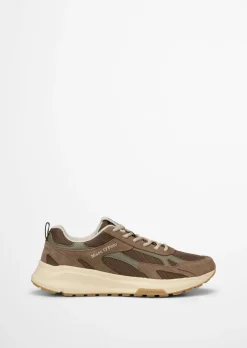 Sneaker Model Louis aus Rindleder und Mesh