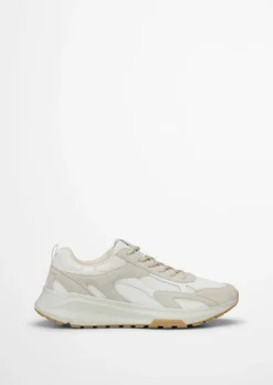 Sneaker Model Louis aus Rindleder und Mesh