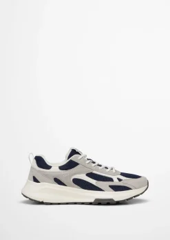 Sneaker Model Louis aus Rindleder und Mesh