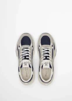 Sneaker Model Louis aus Rindleder und Mesh