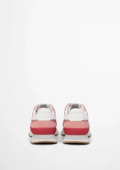 Sneaker Model Mara aus Veloursleder und Mesh