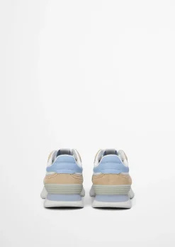 Sneaker Model Mara aus Veloursleder und Mesh