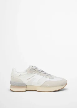 Sneaker Model Mara aus Veloursleder und Mesh