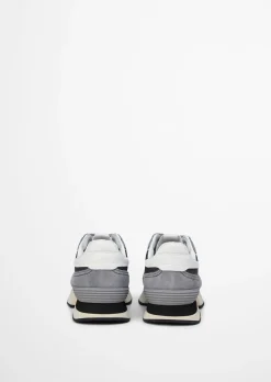 Sneaker Model Mara aus Veloursleder und Mesh