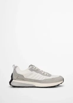 Sneaker Model Maxi aus Rindleder und recyceltem Polyester