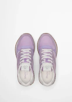 Sneaker Model Maxima aus Rindleder und Nylon