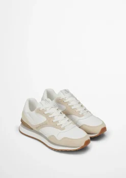 Sneaker Model Maxima aus Rindleder und Nylon