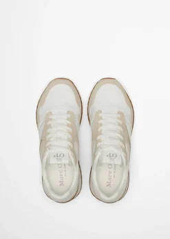 Sneaker Model Maxima aus Rindleder und Nylon