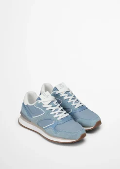 Sneaker Model Maxima aus Rindleder und Nylon