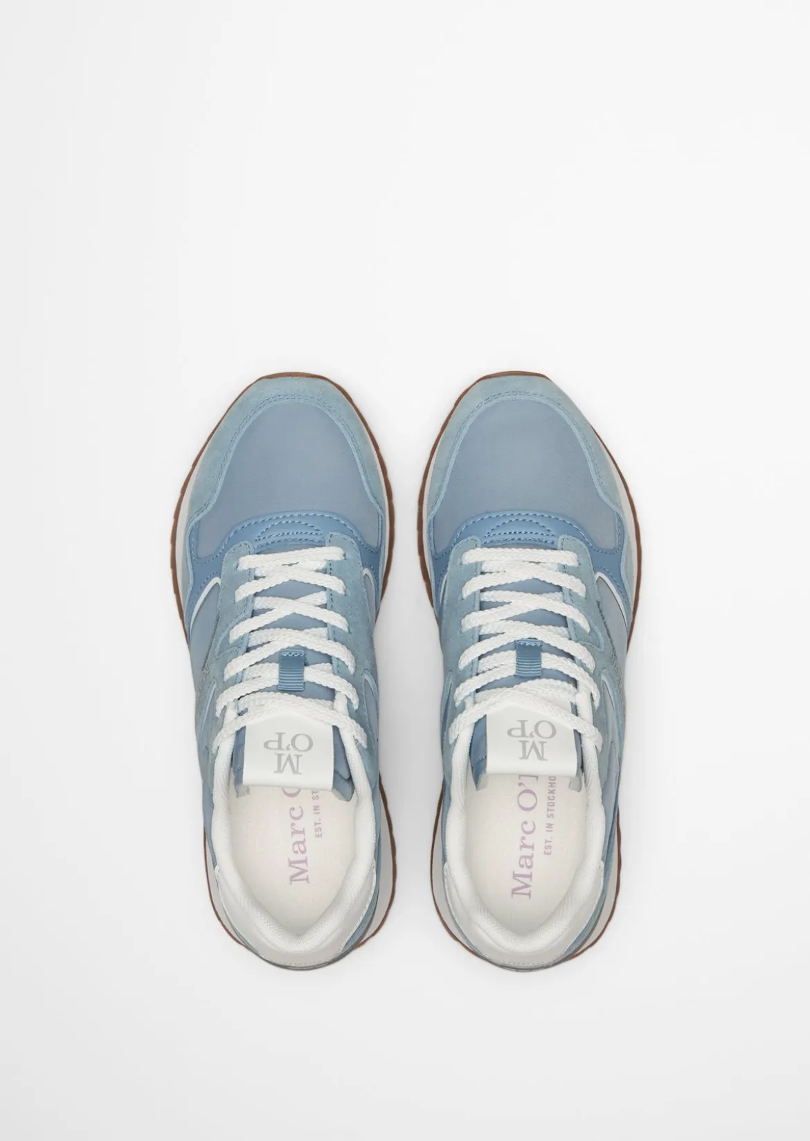 Sneaker Model Maxima aus Rindleder und Nylon