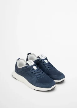 Sneaker Model Niclas aus edlem Veloursleder