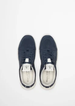 Sneaker Model Niclas aus edlem Veloursleder
