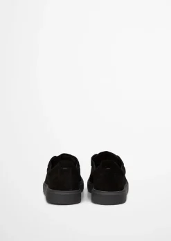 Sneaker Model Zen aus geöltem Veloursleder