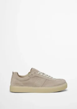 Sneaker Model Zen aus geöltem Veloursleder