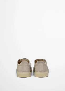 Sneaker Model Zen aus geöltem Veloursleder