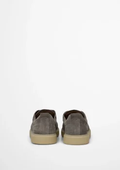 Sneaker Model Zen aus geöltem Veloursleder