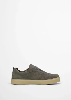 Sneaker Model Zen aus geöltem Veloursleder