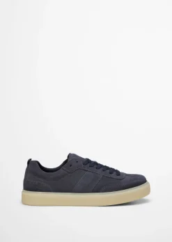 Sneaker Model Zen aus geöltem Veloursleder