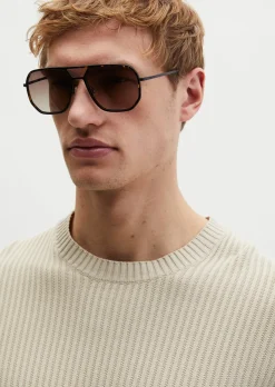 Sonnenbrille aus leichtem Acetat
