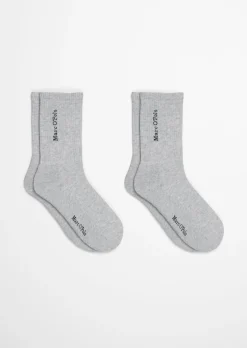 Sportive Ripp-Socken im 2er Pack