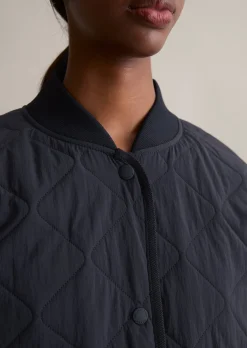 Steppjacke regular aus recyceltem Nylon