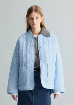 Steppjacke regular aus recyceltem Nylon