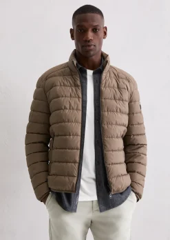 Steppjacke regular aus recyceltem Performance-Polyester