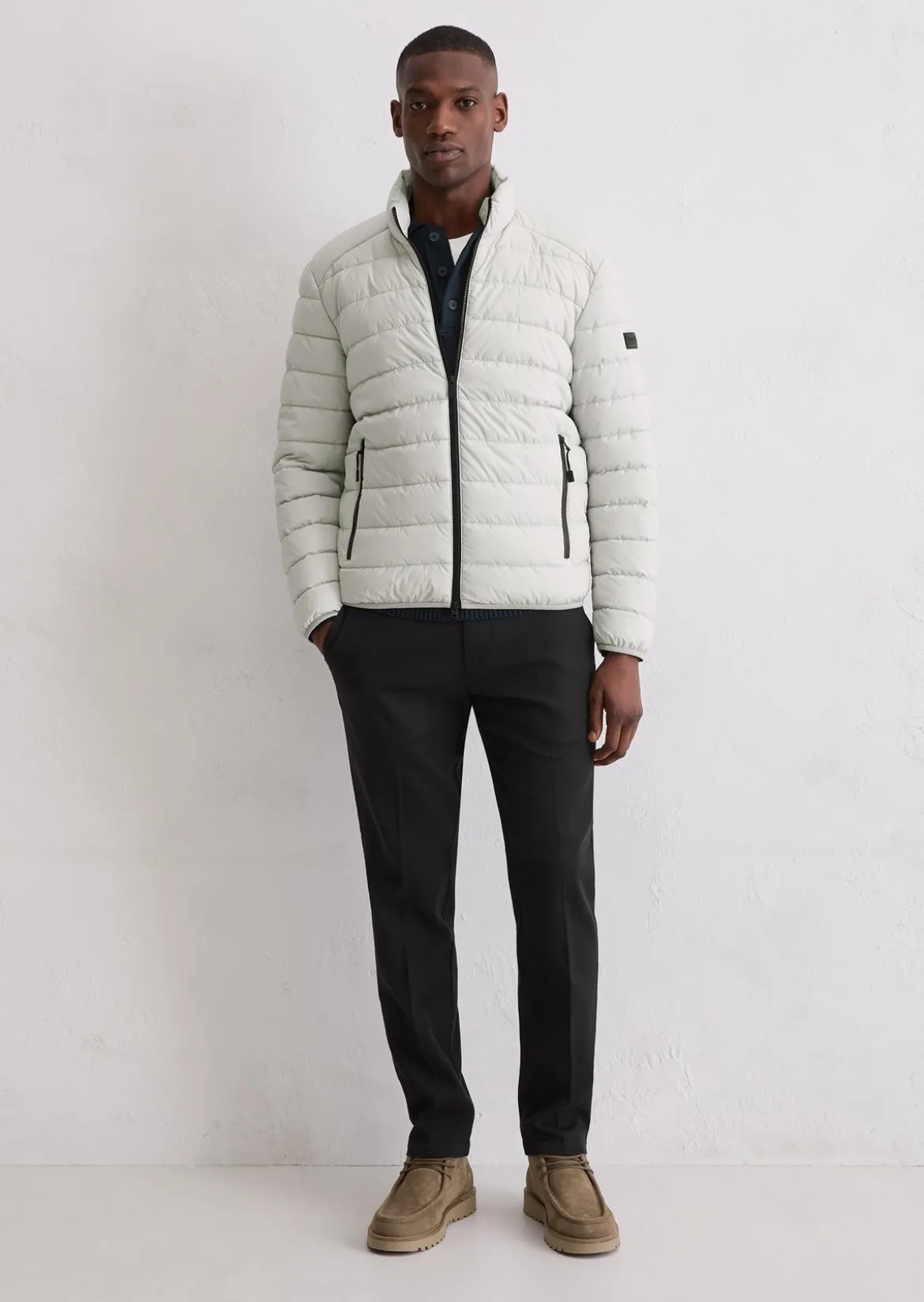 Steppjacke regular aus recyceltem Performance-Polyester