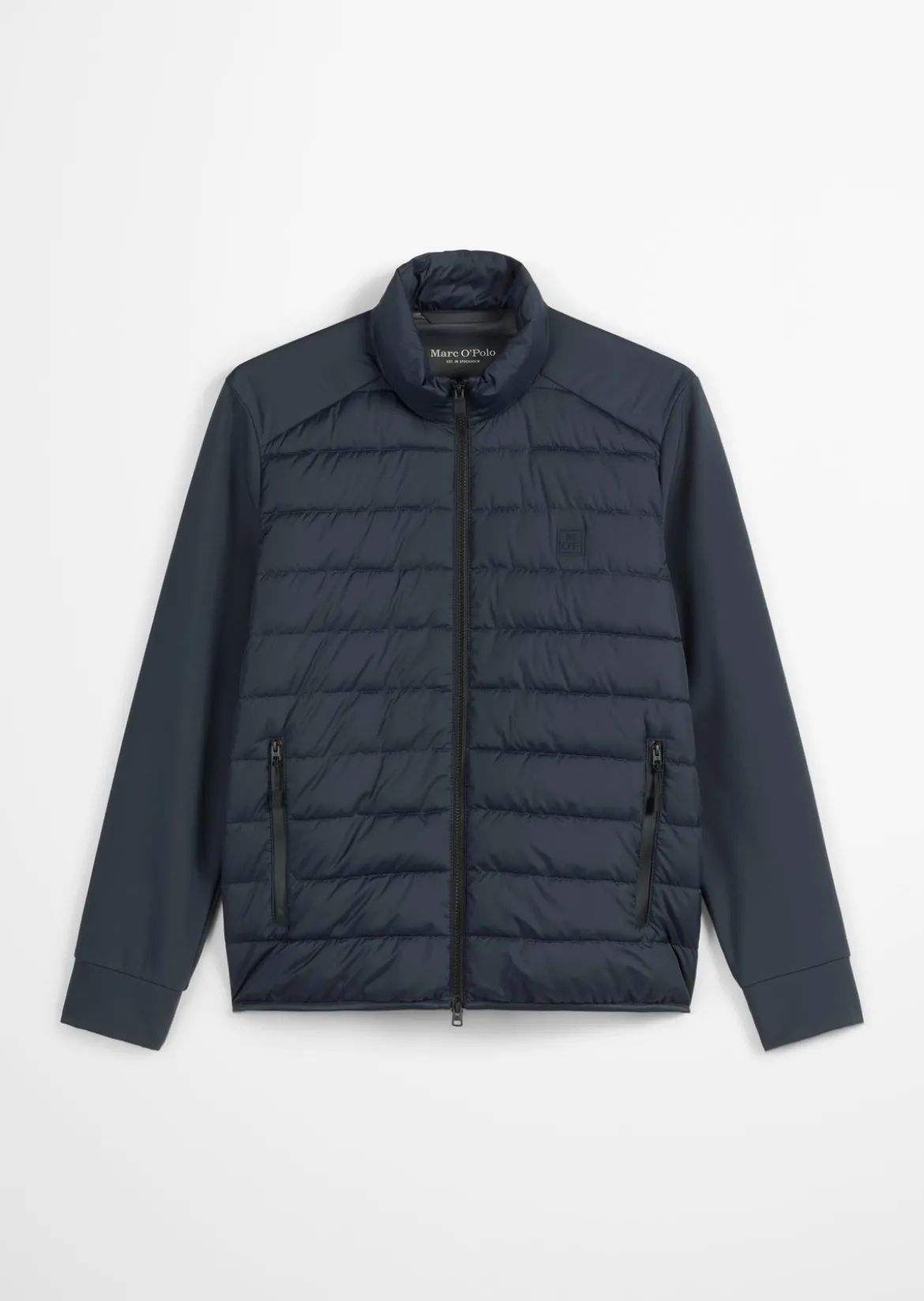 Steppjacke regular mit weichen Scuba-Ärmeln