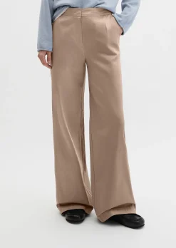 Straight Leg Pants aus Clean Cotton Twill
