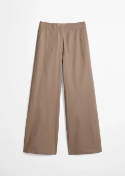 Straight Leg Pants aus Clean Cotton Twill