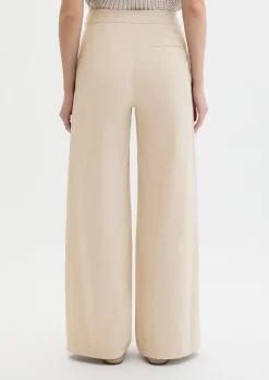 Straight Leg Pants aus Clean Cotton Twill