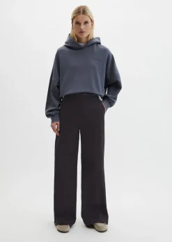 Straight Leg Pants aus Clean Cotton Twill