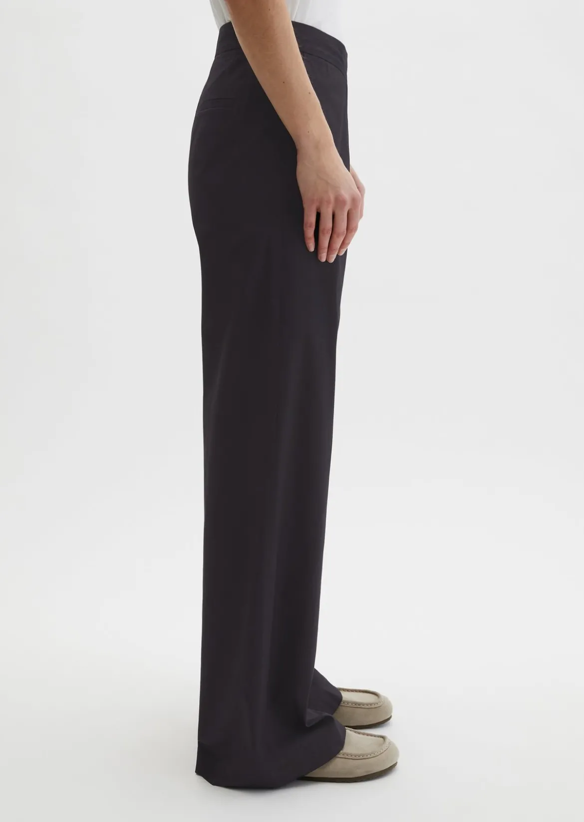 Straight Leg Pants aus Clean Cotton Twill