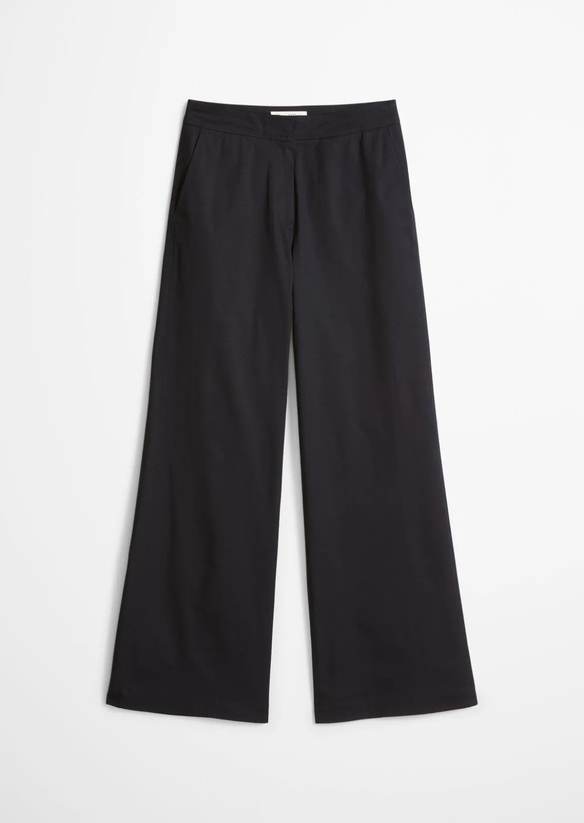 Straight Leg Pants aus Clean Cotton Twill