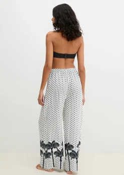 Strand Cover-up Hose aus weicher Viskose