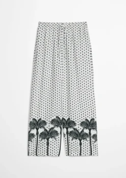 Strand Cover-up Hose aus weicher Viskose