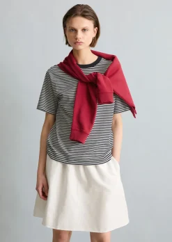 Streifen-T-Shirt regular aus Organic Cotton